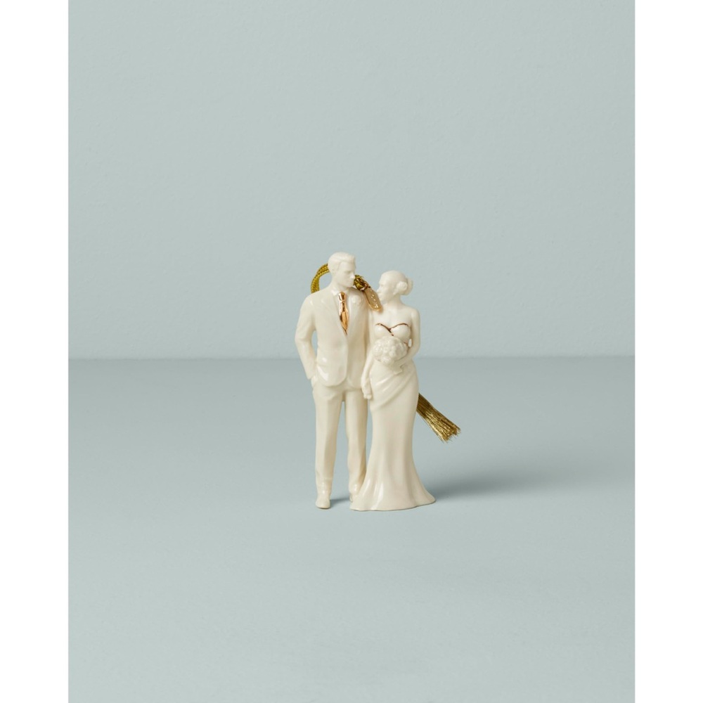 Lenox 2023 Bride & Groom Ornament